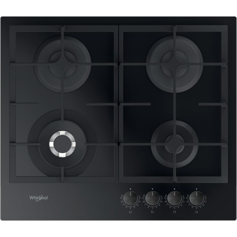 Whirlpool AKTL 629/NB1 płyta kuchenna Czarny Wbudowany 59 cm Gaz 4 stref(y) Whirlpool AKTL 629/NB1 płyta kuchenna Czarny Wbudowany 59 cm Gaz 4 stref(y)