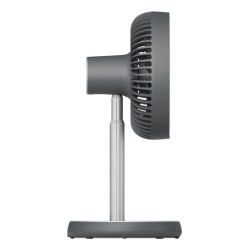 Wentylator Duux | Rize Flex | Wentylator stojący | Szary | Średnica 21 cm | Liczba biegów 4 | Oscylacja | 10 W