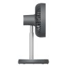 Wentylator Duux | Rize Flex | Wentylator stojący | Szary | Średnica 21 cm | Liczba biegów 4 | Oscylacja | 10 W