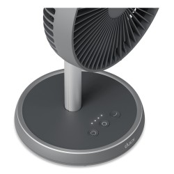 Wentylator Duux | Rize Flex | Wentylator stojący | Szary | Średnica 21 cm | Liczba biegów 4 | Oscylacja | 10 W