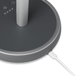 Wentylator Duux | Rize Flex | Wentylator stojący | Szary | Średnica 21 cm | Liczba biegów 4 | Oscylacja | 10 W