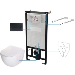 Zestaw WC podtynkowy 6 w 1