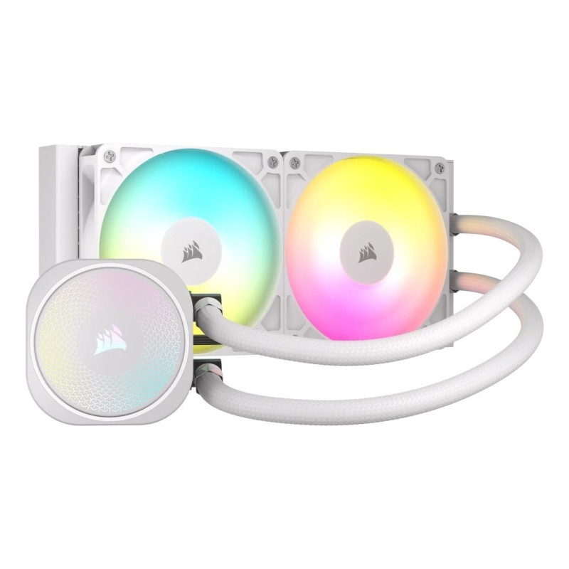 Corsair NAUTILUS 240 RS ARGB Liquid Procesor Chłodnica cieczy all-in-one Biały 1 szt.