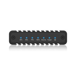 Adapter IcyBox z funkcją klonowania dla M.2 NVMe SSD USB3.2 Gen2 retail