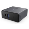 Lenovo X9 Charging GaN Dock Przewodowa USB 3.2 Gen 2 (3.1 Gen 2) Type-C Szary