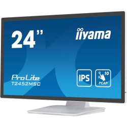 Monitor IIYAMA T2452MSC-W1 24inch WHITE Bonded PCAP 10P Touch 1920x1080