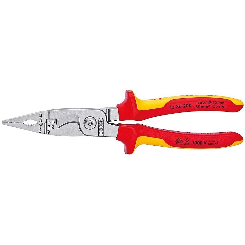 Knipex 13 86 200 szczypce Szczypce półokrągłe