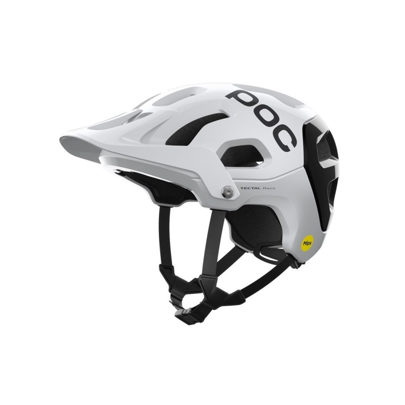 Kask rowerowy POC TECTAL RACE MIPS w kolorze biało-czarnym, rozmiar M Kask rowerowy POC TECTAL RACE MIPS w kolorze biało-czarnym, rozmiar M