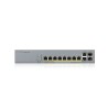 Zyxel GS1350-12HP-EU0101F łącza sieciowe Zarządzany L2 Gigabit Ethernet (10/100/1000) Obsługa PoE Szary