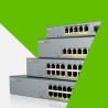 Zyxel GS1350-12HP-EU0101F łącza sieciowe Zarządzany L2 Gigabit Ethernet (10/100/1000) Obsługa PoE Szary