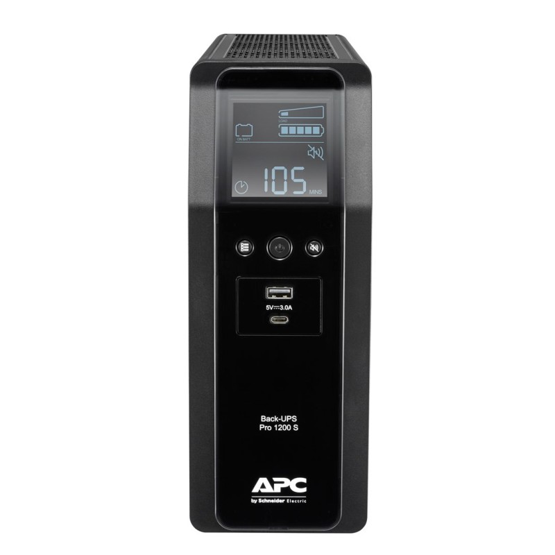 BACK UPS PRO BR 1200VA/SINEWAVE8 OUTLETS AVR LCD INTERF
