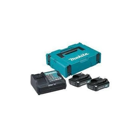 MAKITA ZESTAW ZASILAJĄCY 12V 2x1,5Ah (BL1016x2+DC10SB) MAKPAC