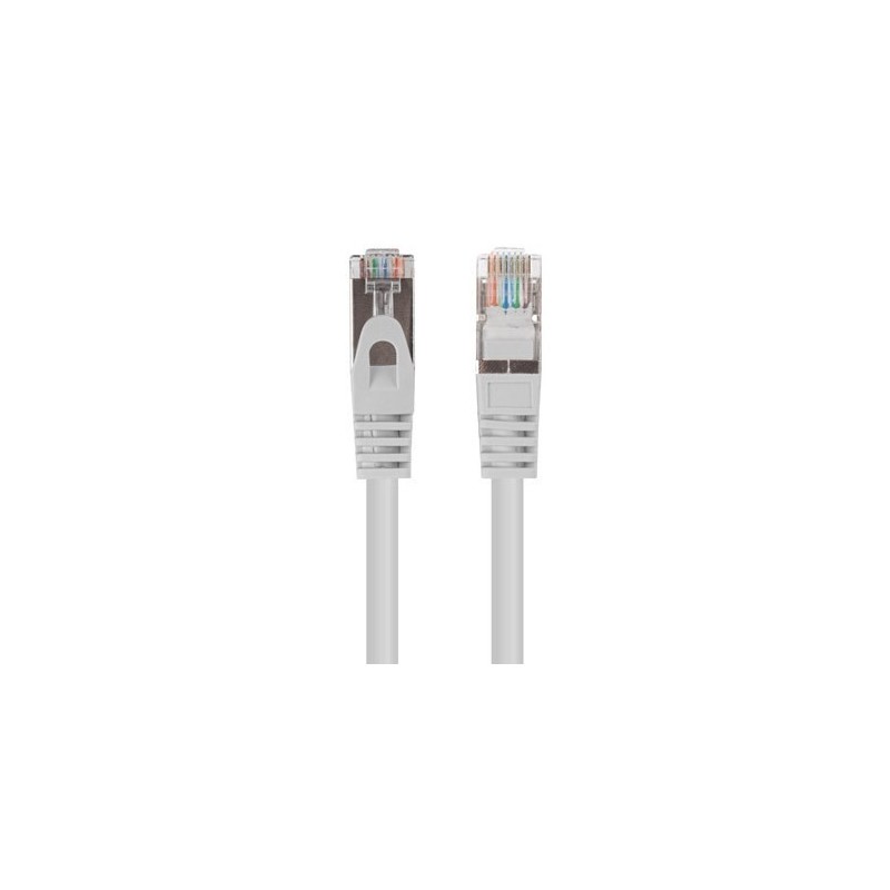 PATCHCORD KAT.6 FTP 1.5M SZARY FLUKE PASSED LANBERG 10-PACK