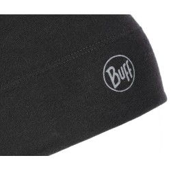 Czapka BUFF MERINO MIDWEIGHT BEANIE SOLID BLACK