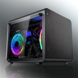 RAIJINTEK METIS EVO TGS Mini Tower Czarny