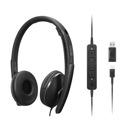 Lenovo Zestaw słuchawkowy Lenovo Wired ANC Gen 2 Teams 4XD1M45627