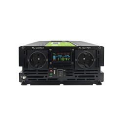 Green Cell Przetwornica napięcia PowerInverter LCD 12 V 2000W/4000W z wyświetlaczem LCD - czysty sinus
