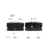 Green Cell Przetwornica napięcia PowerInverter LCD 12 V 2000W/4000W z wyświetlaczem LCD - czysty sinus