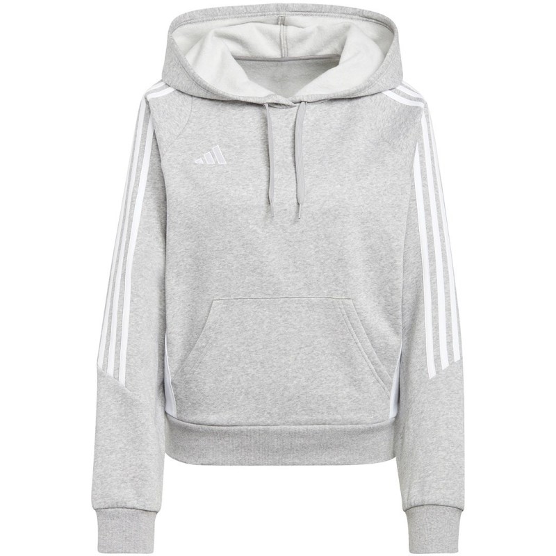 Bluza damska adidas Tiro 24 Hooded szara IR7509 L