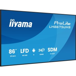 Ekran IIYAMA 217cm (85.6") LH8675UHS-B2AG 16:9 2xHDMI+3xDP+2xUSB
