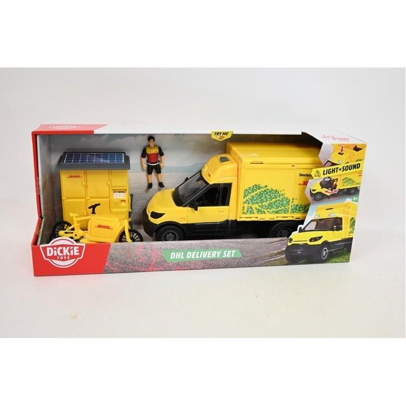 Dickie City zestaw z pojazdem DHL 25cm 374-7020