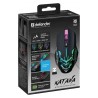 DEFENDER MYSZ GAMINGOWA KATANA GM-511 RF 3200DPI 7P CZARNA 52511