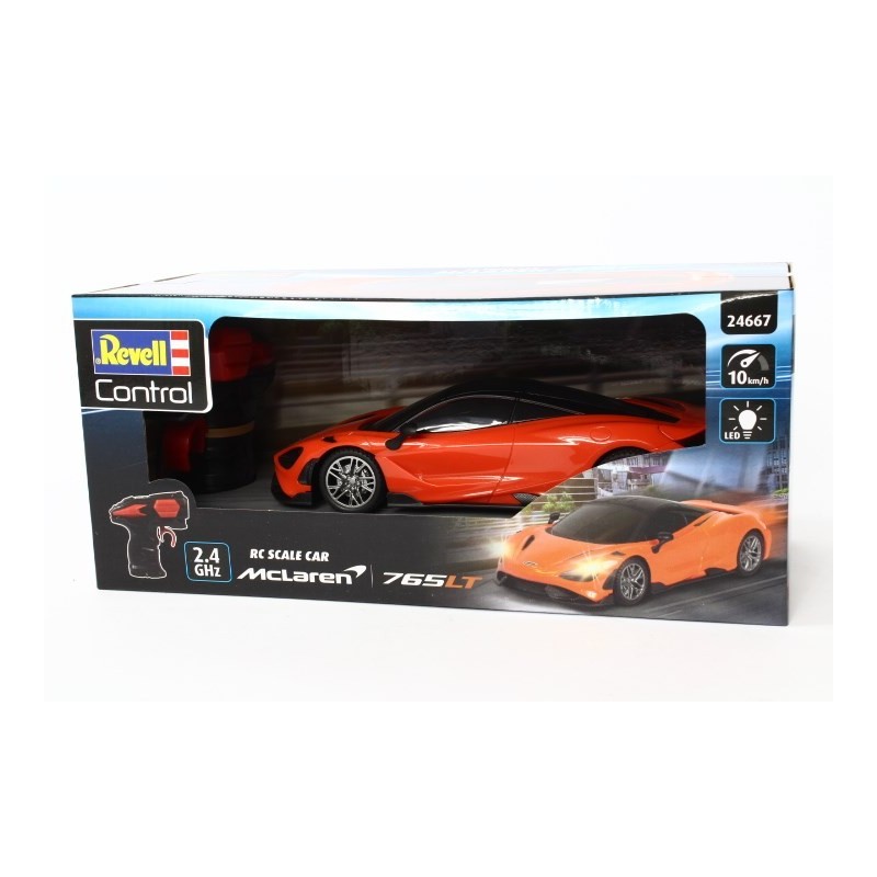 PROMO REVELL 24667 Auto na radio Scale Car McLaren 765LT