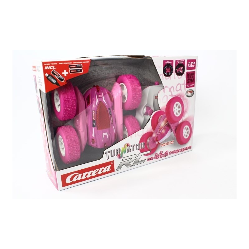 Pojazd na radio Mini Turnator Pink różowy 2,4GHz 370240011 Carrera