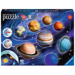 Puzzle 3D Układ Planetarny 960 elementów