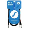 SSQ JSJM1 - kabel Jack stereo - 2x Jack Mono 1 metrowy