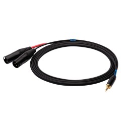 SSQ MIXLR3 - Jack stereo 3,5mm - 2x XLR męski