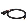 SSQ MIXLR3 - Jack stereo 3,5mm - 2x XLR męski