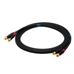 SSQ RCARCA3 - Kabel 2xRCA- 2xRCA 3 metrowy