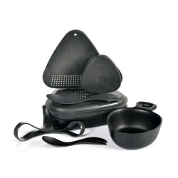 Zestaw naczyń Light My Fire MealKit Bio 8pcs - sandyblack