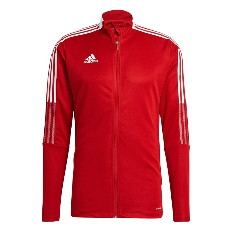 Bluza męska adidas Tiro 21 Track czerwona GM7308 S