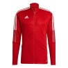 Bluza męska adidas Tiro 21 Track czerwona GM7308 S