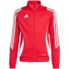 Bluza dla dzieci adidas Tiro 24 Training czerwona IR7502 164cm