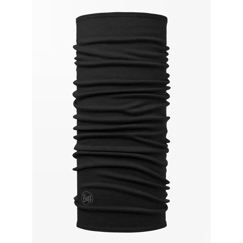 Bandana BUFF MERINO MIDWEIGHT SOLID BLACK Bandana BUFF MERINO MIDWEIGHT SOLID BLACK