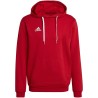 Bluza męska adidas Entrada 22 Hoody czerwona H57514 L