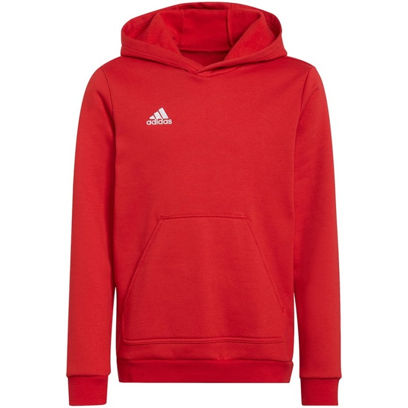 Bluza dla dzieci adidas Entrada 22 Hoody czerwona H57566 152cm