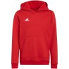 Bluza dla dzieci adidas Entrada 22 Hoody czerwona H57566 152cm