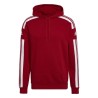 Bluza męska adidas Squadra 21 Sweat Hoody czerwona HC6282 2XL