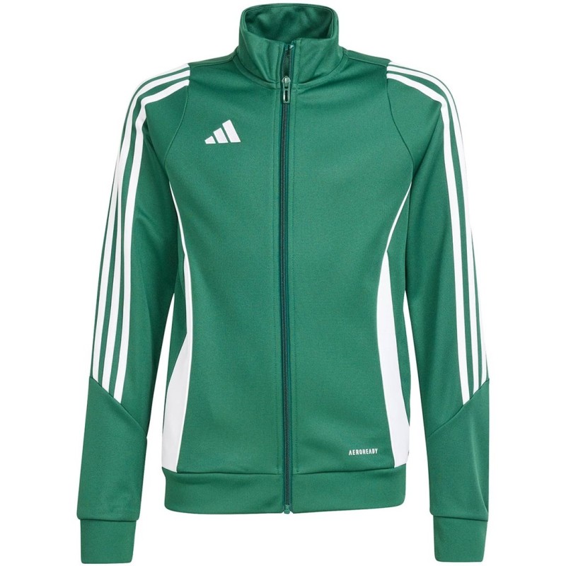 Bluza dla dzieci adidas Tiro 24 Training zielona IR7503 164cm