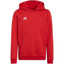 Bluza dla dzieci adidas Entrada 22 Hoody czerwona H57566 164cm