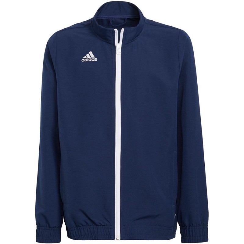 Bluza dla dzieci adidas Entrada 22 Presentation Jacket granatowa H57482 140cm