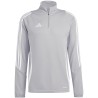 Bluza męska adidas Tiro 24 Training Top szaro-biała IS1041 L