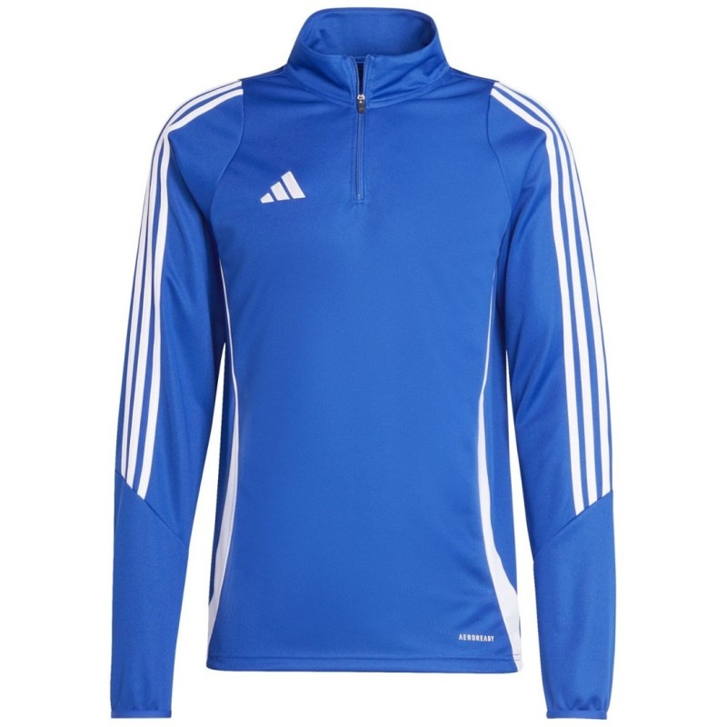 Bluza męska adidas Tiro 24 Training Top niebiesko-biała IS1042 S