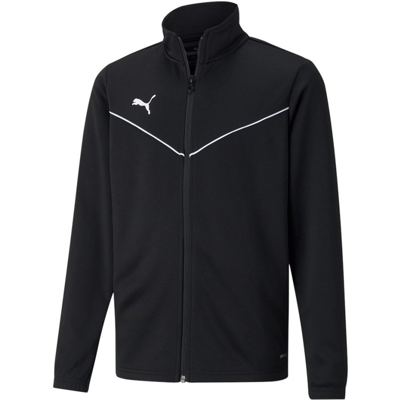 Bluza dla dzieci Puma teamRISE Training Poly Jacket Jr czarna 657393 03 152cm