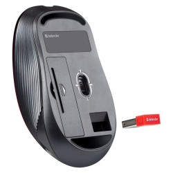DEFENDER MYSZ BEZPRZEWODOWA GASSA MM-105 RF SILENT CLICK NIEBIESKA 52102