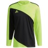 Bluza bramkarska męska adidas Squadra 21 Goalkeeper Jersey czarno-limonkowa GN5795 L